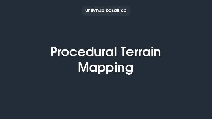 Procedural Terrain Mapping Thumbnail