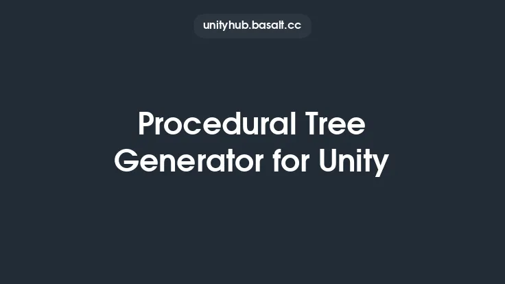Procedural Tree Generator for Unity Thumbnail