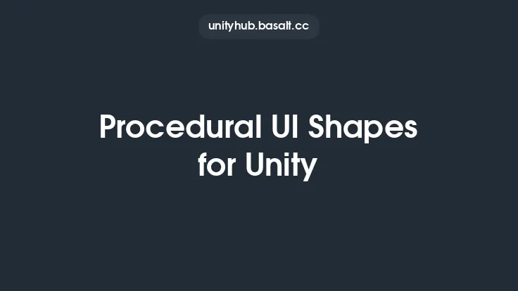 Procedural UI Shapes for Unity Thumbnail