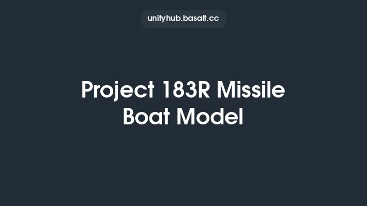 Project 183R Missile Boat Model Thumbnail