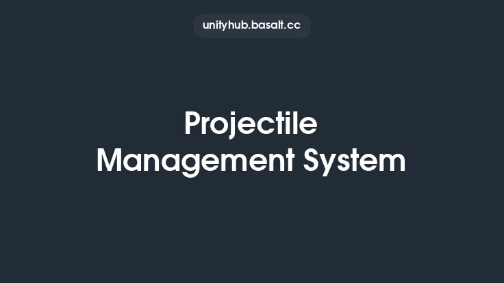 Projectile Management System Thumbnail