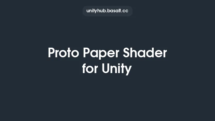 Proto Paper Shader for Unity Thumbnail