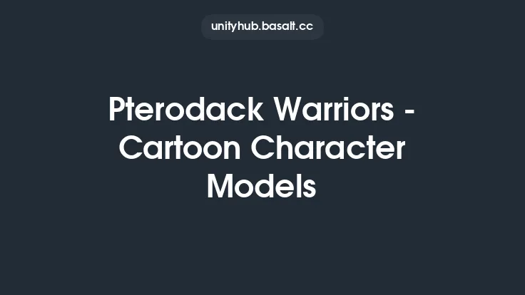 Pterodack Warriors - Cartoon Character Models Thumbnail