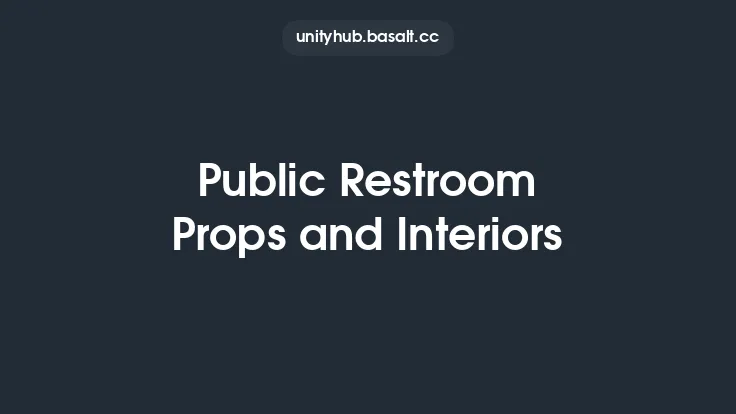 Public Restroom Props and Interiors Thumbnail