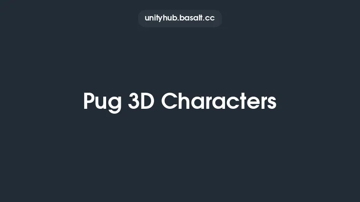 Pug 3D Characters Thumbnail
