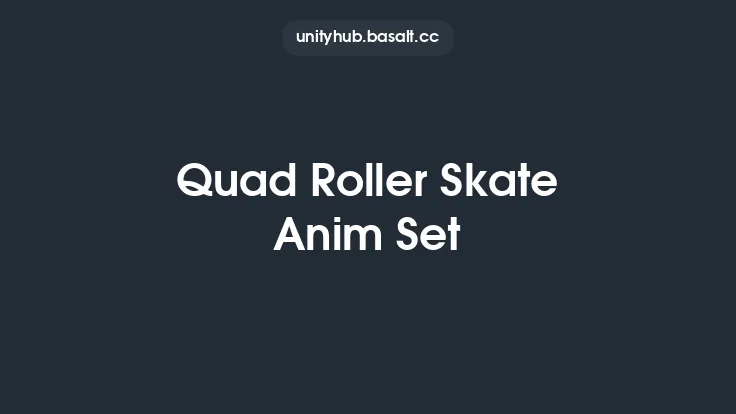 Quad Roller Skate Anim Set Thumbnail