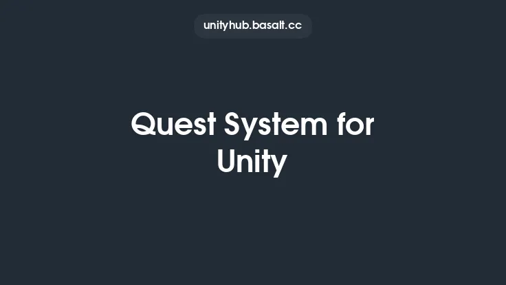 Quest System for Unity Thumbnail
