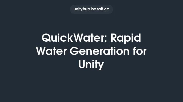 QuickWater: Rapid Water Generation for Unity Thumbnail