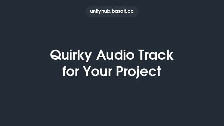 Quirky Audio Track for Your Project Thumbnail