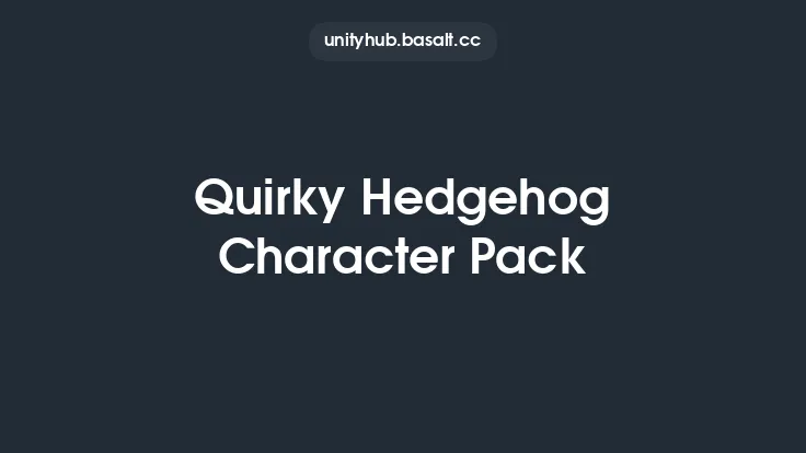 Quirky Hedgehog Character Pack Thumbnail
