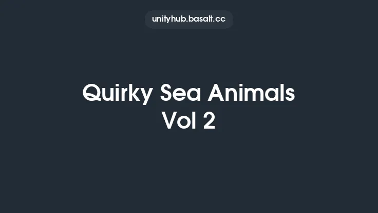 Quirky Sea Animals Vol 2 Thumbnail