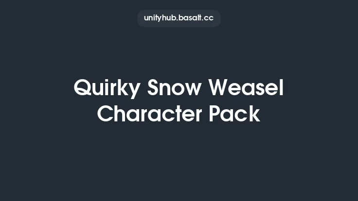 Quirky Snow Weasel Character Pack Thumbnail