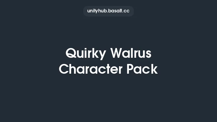 Quirky Walrus Character Pack Thumbnail