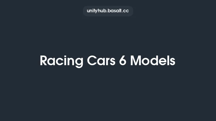 Racing Cars 6 Models Thumbnail