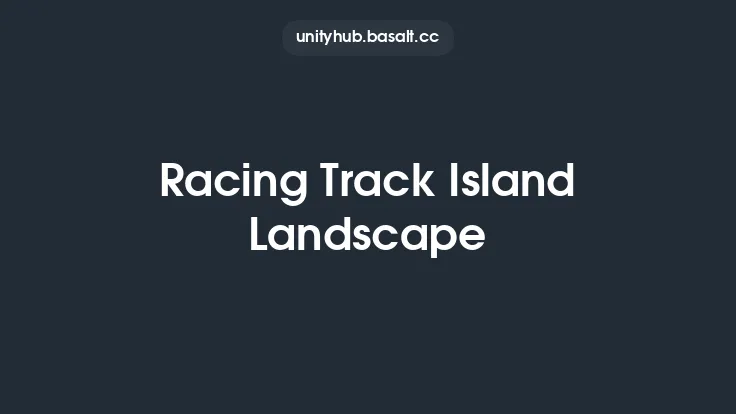 Racing Track Island Landscape Thumbnail