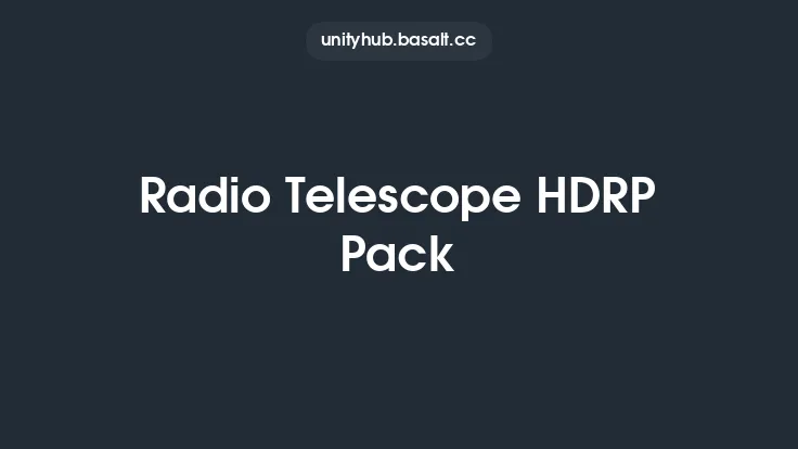 Radio Telescope HDRP Pack Thumbnail