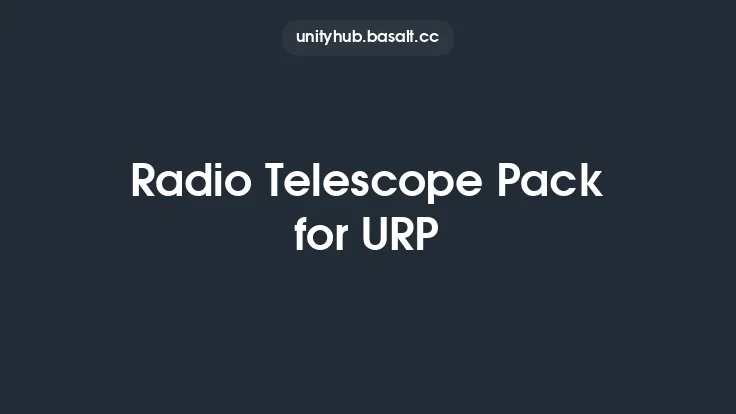 Radio Telescope Pack for URP Thumbnail