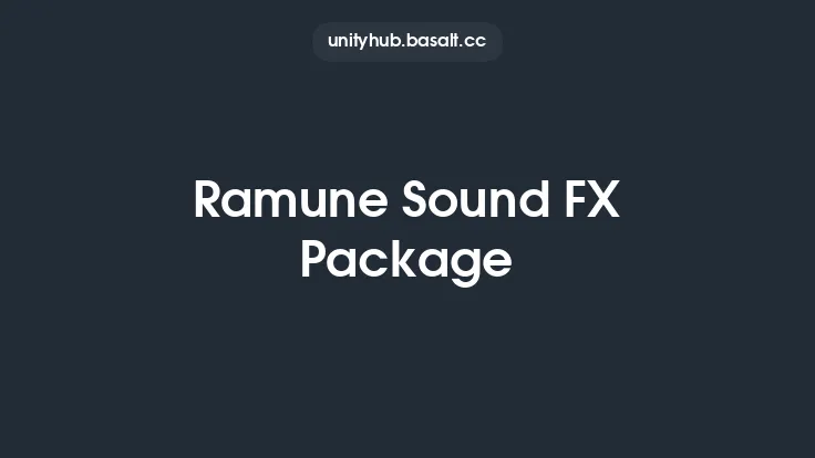 Ramune Sound FX Package Thumbnail