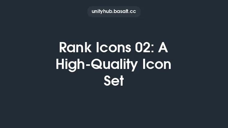 Rank Icons 02: A High-Quality Icon Set Thumbnail