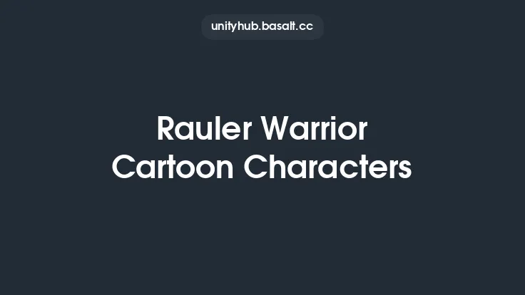 Rauler Warrior Cartoon Characters Thumbnail