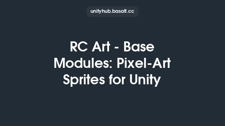 RC Art - Base Modules: Pixel-Art Sprites for Unity Thumbnail