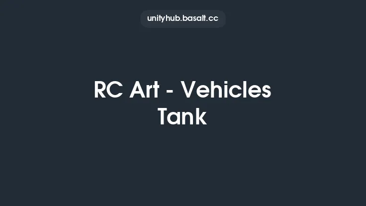 RC Art - Vehicles Tank Thumbnail