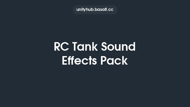 RC Tank Sound Effects Pack Thumbnail
