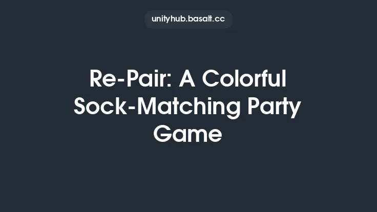 Re-Pair: A Colorful Sock-Matching Party Game Thumbnail