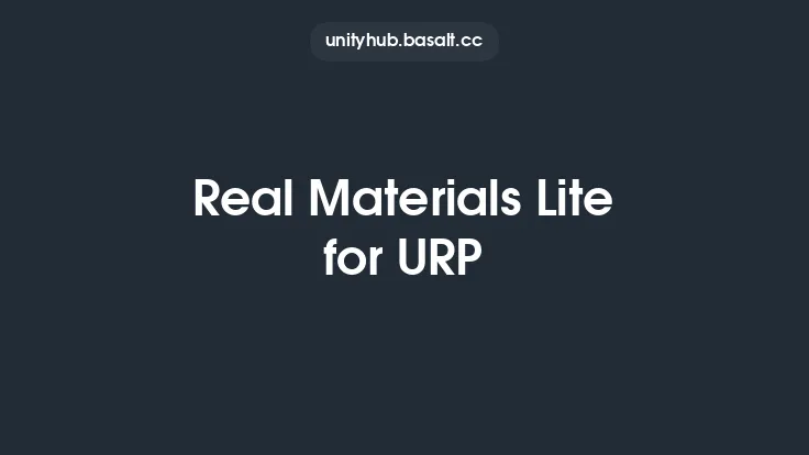 Real Materials Lite for URP Thumbnail