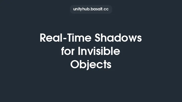 Real-Time Shadows for Invisible Objects Thumbnail