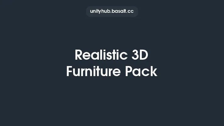 Realistic 3D Furniture Pack Thumbnail
