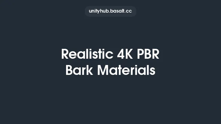 Realistic 4K PBR Bark Materials Thumbnail