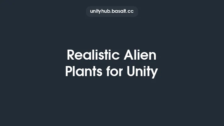 Realistic Alien Plants for Unity Thumbnail