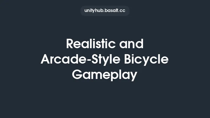 Realistic and Arcade-Style Bicycle Gameplay Thumbnail