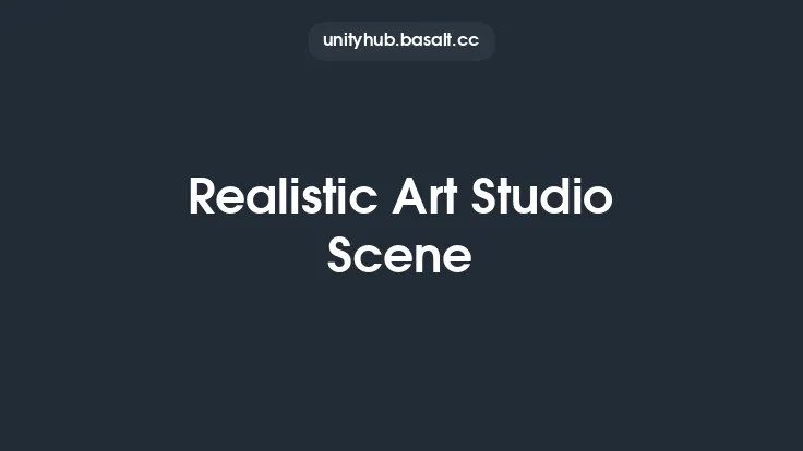 Realistic Art Studio Scene Thumbnail