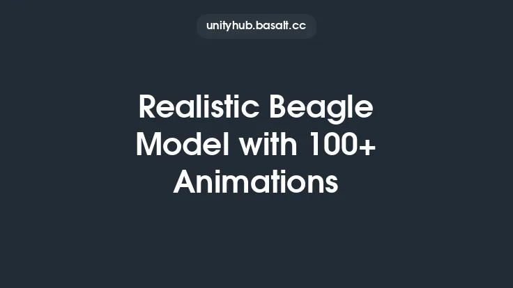 Realistic Beagle Model with 100+ Animations Thumbnail