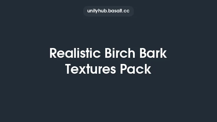 Realistic Birch Bark Textures Pack Thumbnail