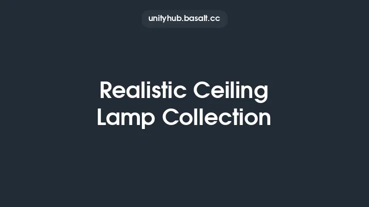 Realistic Ceiling Lamp Collection Thumbnail