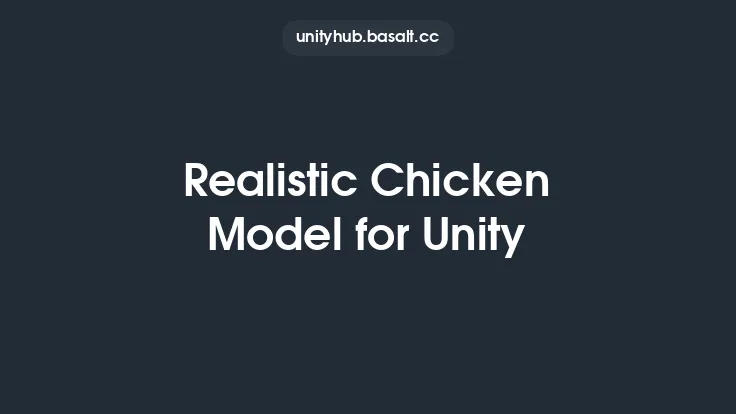 Realistic Chicken Model for Unity Thumbnail