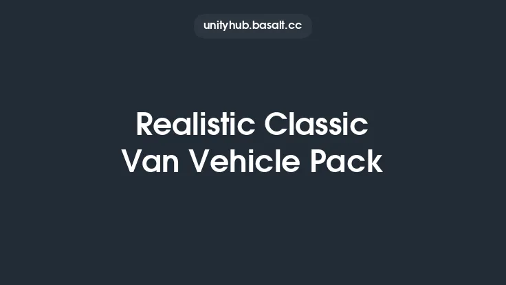 Realistic Classic Van Vehicle Pack Thumbnail