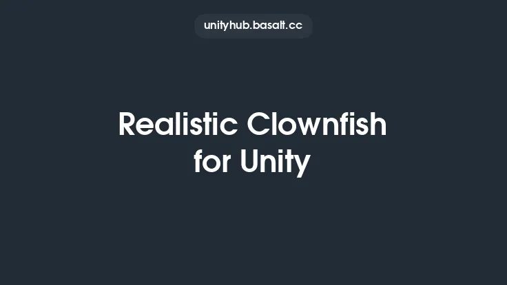 Realistic Clownfish for Unity Thumbnail