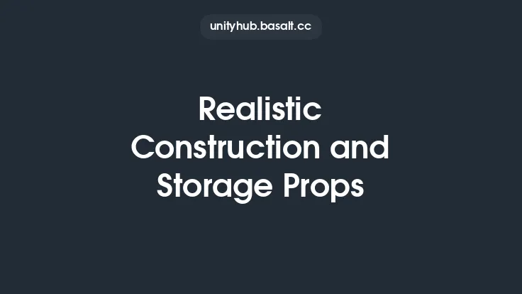 Realistic Construction and Storage Props Thumbnail