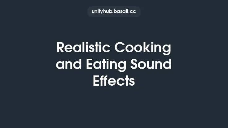 Realistic Cooking and Eating Sound Effects Thumbnail