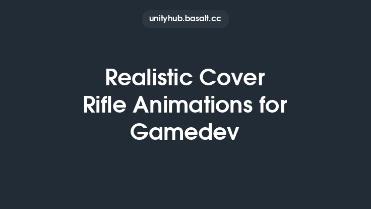 Realistic Cover Rifle Animations for Gamedev Thumbnail