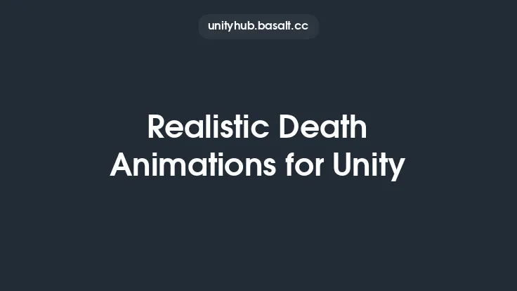 Realistic Death Animations for Unity Thumbnail