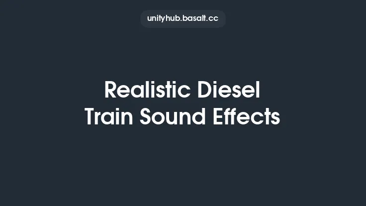Realistic Diesel Train Sound Effects Thumbnail