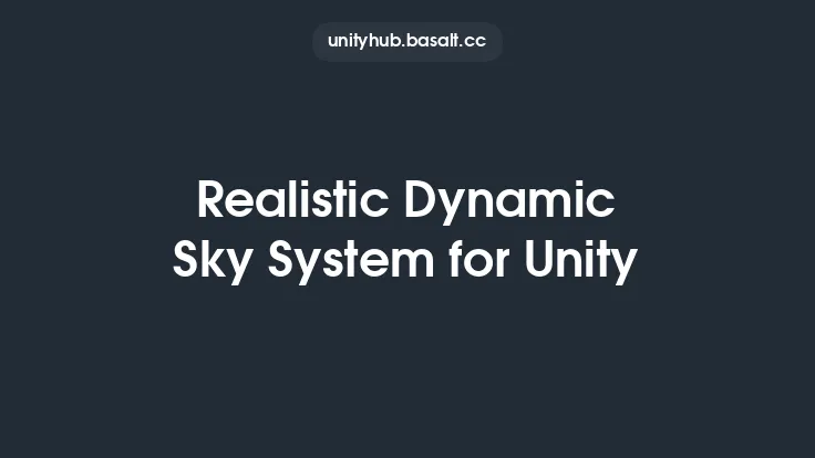 Realistic Dynamic Sky System for Unity Thumbnail