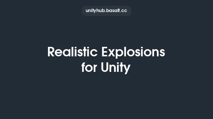 Realistic Explosions for Unity Thumbnail