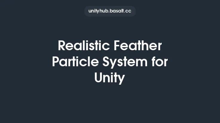 Realistic Feather Particle System for Unity Thumbnail