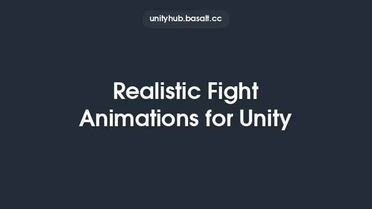 Realistic Fight Animations for Unity Thumbnail